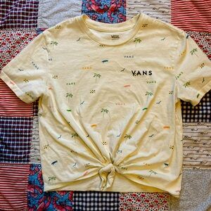 Vans Cream Graphic T-Shirt
